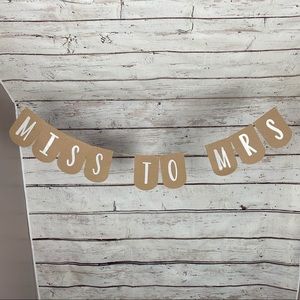 Bundle of TWO bachelorette banners